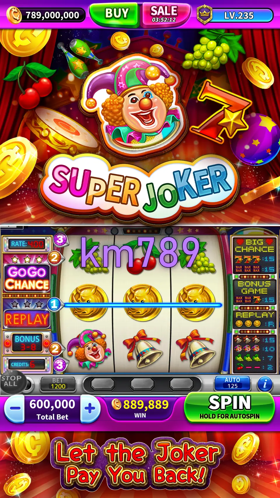 km789 Tangkapan Layar - APK Resmi